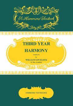 Third Year Harmony Third Year Harmony