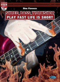 Cover Dino Fiorenza, Shred Bass Workshop Bass Buch + CD