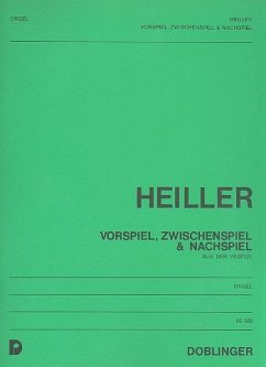 Cover Vorspiel, Zwischenspiel und Nachspiel aus der Vesper für Orgel