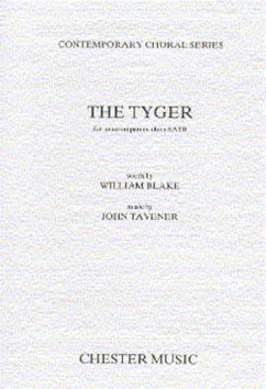 John Tavener: The Tyger (13-Part Choir) SATB Vocal Score