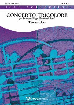 Cover Thomas Doss, Concerto Tricolore Concert Band/Harmonie and Trumpet Partitur