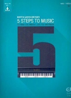 Cover 5 Steps to Music vol.1 für Klavier