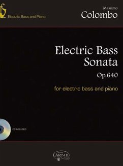 Cover Massimo Colombo, Electric Bass Sonata Op. 640 Bass Guitar and Piano Buch