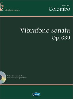 Cover Massimo Colombo, Vibrafono Sonata Vibraphone Buch + CD