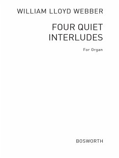Cover 4 quiet Interludes for organ