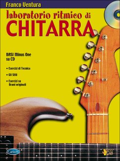 Cover Franco Ventura, Laboratorio Ritmico Di Chitarra Gitarre Buch + CD