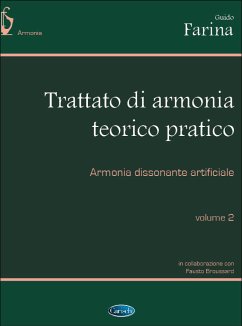 Cover TRATTATO DI ARMONIA TEORICO-PRATICO VOLUME 2 ARMONIA DISSONANTE ARTIFICIALE