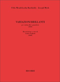 Cover Variazioni Brillanti per violoncello e pianoforte
