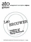 Variations sur un thčme de Django Reinhardt pour guitare Variations sur un thčme de Django Reinhardt pour guitare