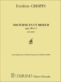 Nocturne op.48,1 pour hautbois et piano