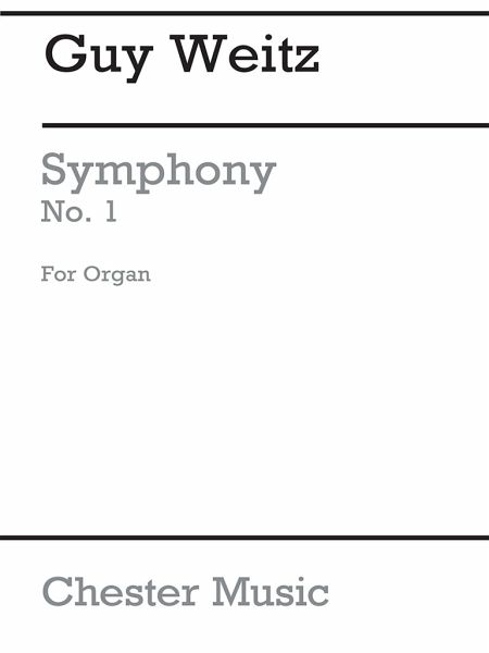 Symphony No. 1 for organ Symphony No. 1 for organ