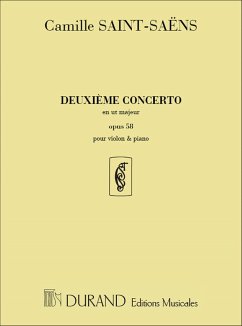 Cover Concerto ut majeur no.2 op.58 pour violon et piano