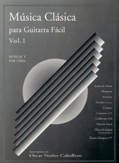 Cover CARMK12597 Música Clásica para Guitarra Fácil, Volumen 1