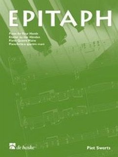 Cover Epitaph für Klavier zu 4 Händen