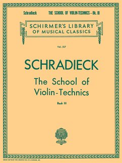 Cover School of Violin Technics - Book 3