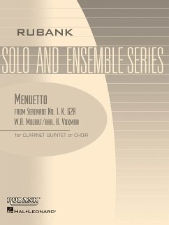 Menuetto from Serenade No. 1 (K. 62a) Menuetto from Serenade No. 1 (K. 62a)