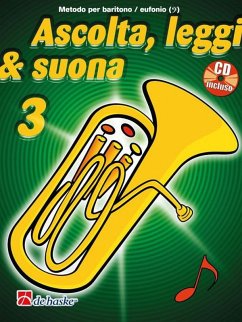 Cover Jaap Kastelein_Tijmen Botma Ascolta, Leggi & Suona 3 eufonio Baritone/Euphonium BC Buch + CD