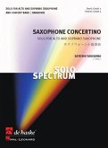 Satoshi Yagisawa Saxophone Concertino 2 Saxophones and Concert Band/Harmonie Partitur + Stimmen