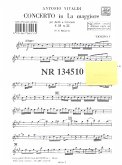 Concerti la maggiore FXI:22 per archi e cembalo set of parts Concerti la maggiore FXI:22 per archi e cembalo set of parts