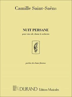 C. Saint-Saens Nuit Persane Choeur Fe Choir