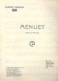 Menuet Extrait de la petite suite pour violon et piano