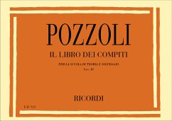 Cover E. Pozzoli Libro Dei Compiti Per La Scuola Di Teoria E Opera Theory