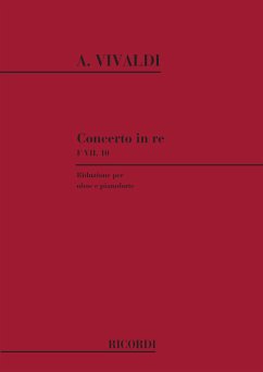 Cover Concerto in re F.VII:10 per oboe e pianoforte