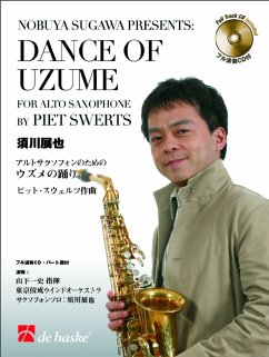 Piet Swerts Dance of Uzume Alto Saxophone Buch + CD