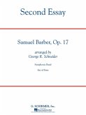 Samuel Barber, Second Essay Cb Full Set Concert Band/Harmonie Partitur + Stimmen