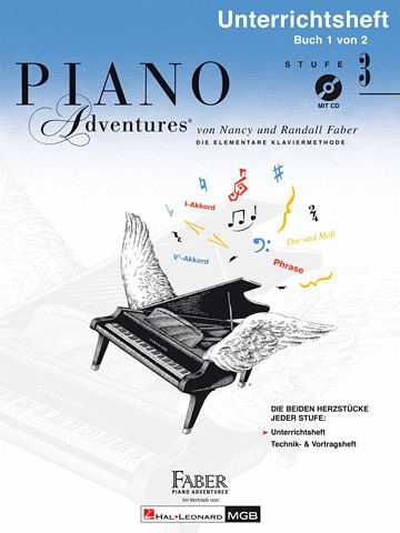 Piano Adventures: Unterrichtsheft Stufe 3 mit CD Klavier Buch + CD Piano Adventures: Unterrichtsheft Stufe 3 mit CD Klavier Buch + CD