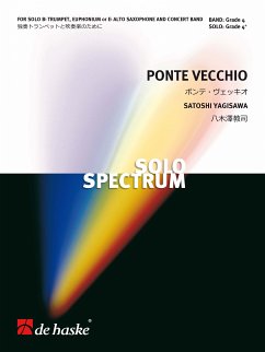 DH1185814-140 Ponte Veccio for trumpet (euphonium/alto saxophone) and concert band score