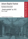 Sonate agréable G-Dur op.43,1 für Violine und Klavier