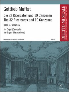 Cover Die 32 Ricercaten und 19 Canzonen Band 2 Ricercaten Nr.20-32 für Orgel