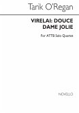 Tarik O'Regan, Virelai-Douce Dame Jolie Men's Voices Chorpartitur Tarik O'Regan, Virelai-Douce Dame Jolie Men's Voices Chorpartitur
