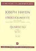 Streichquartett D-Dur op.20,4 Hob.III:34, Studienpartitur Barrett-Ayres, Reginald, ed