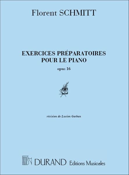 Schmitt Exercices Preparatoires Op 16Piano Pianoforte