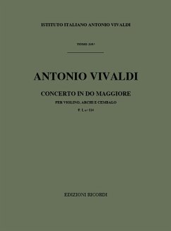 A. Vivaldi Concerti Per Vl., Archi E B.C.: In Do Rv 191 - Concerti Per Violino