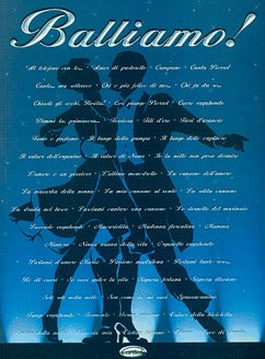 Cover Balliamo ! Gitarre Buch