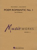 Richard L. Saucedo, Poem Romantic No. 1 (in G Minor) Concert Band Partitur + Stimmen