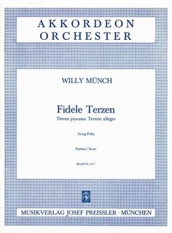 Cover Fidele Terzen für Akkordeonorchester Partitur