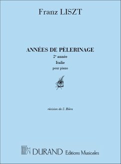 Années de pčlerinage vol.2 - Italie pour piano