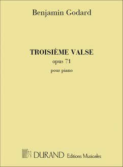 Valse No.3 op.71 pour piano