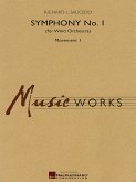 Richard L. Saucedo, Symphony No.1 for Wind Orchestra - Mvt. 1 Concert Band/Harmonie Partitur + Stimmen