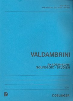 Cover Akademische Solfeggio-Studien