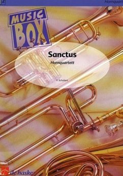 Cover Sanctus für 4 Hörner Partitur und Stimmen