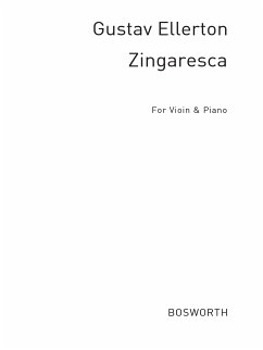 Cover Zingaresca op.15,2 for violin and piano