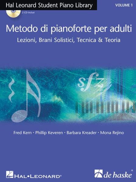 Barbara Kreader, Metodo di pianoforte per adulti Volume 1 Klavier Buch + 2 CDs