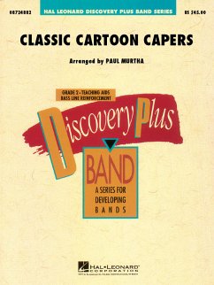 Cover Classic Cartoon Capers Concert Band Partitur + Stimmen