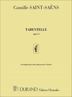 Cover C. Saint-Saens Tarentelle 2 Pianos 2 Pianos