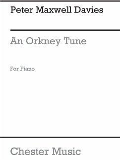 Cover Peter Maxwell Davies: An Orkney Tune (Piano Solo) Piano Score